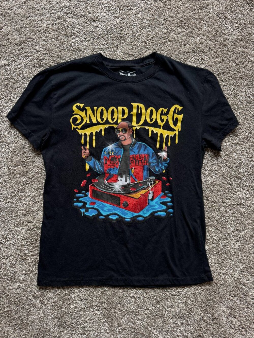 Dogg Supply Snoop Dogg Black T-Shirt Small